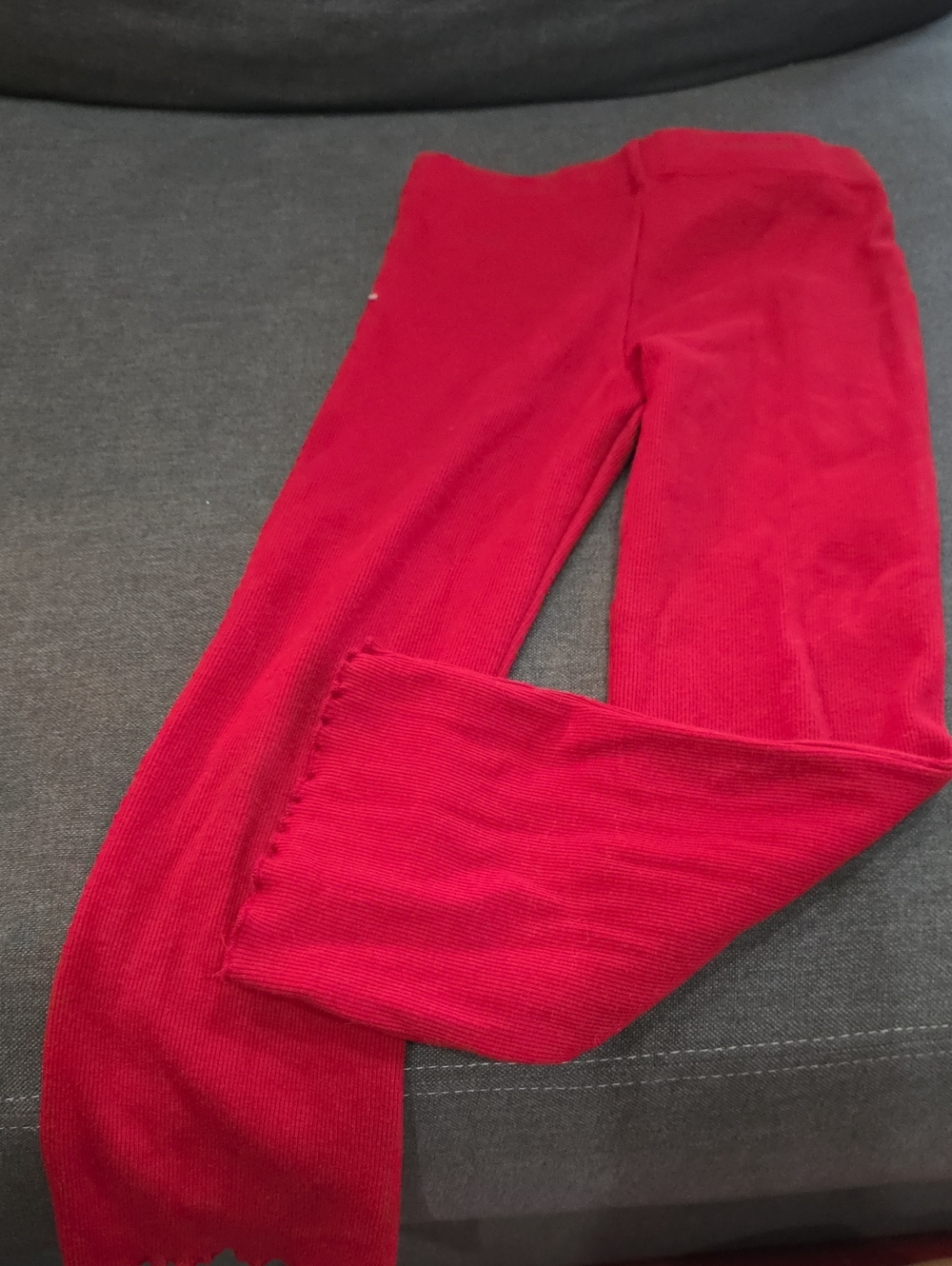 Garanimals Red Ribbed Kids Leggings